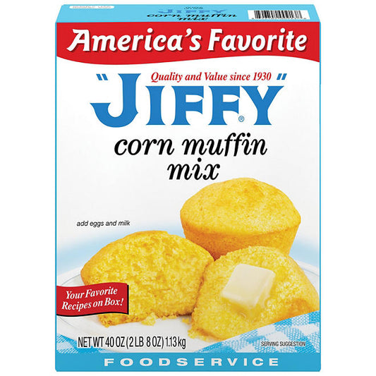 JIFFY Corn Muffin Mix (40 oz.) 2lbs