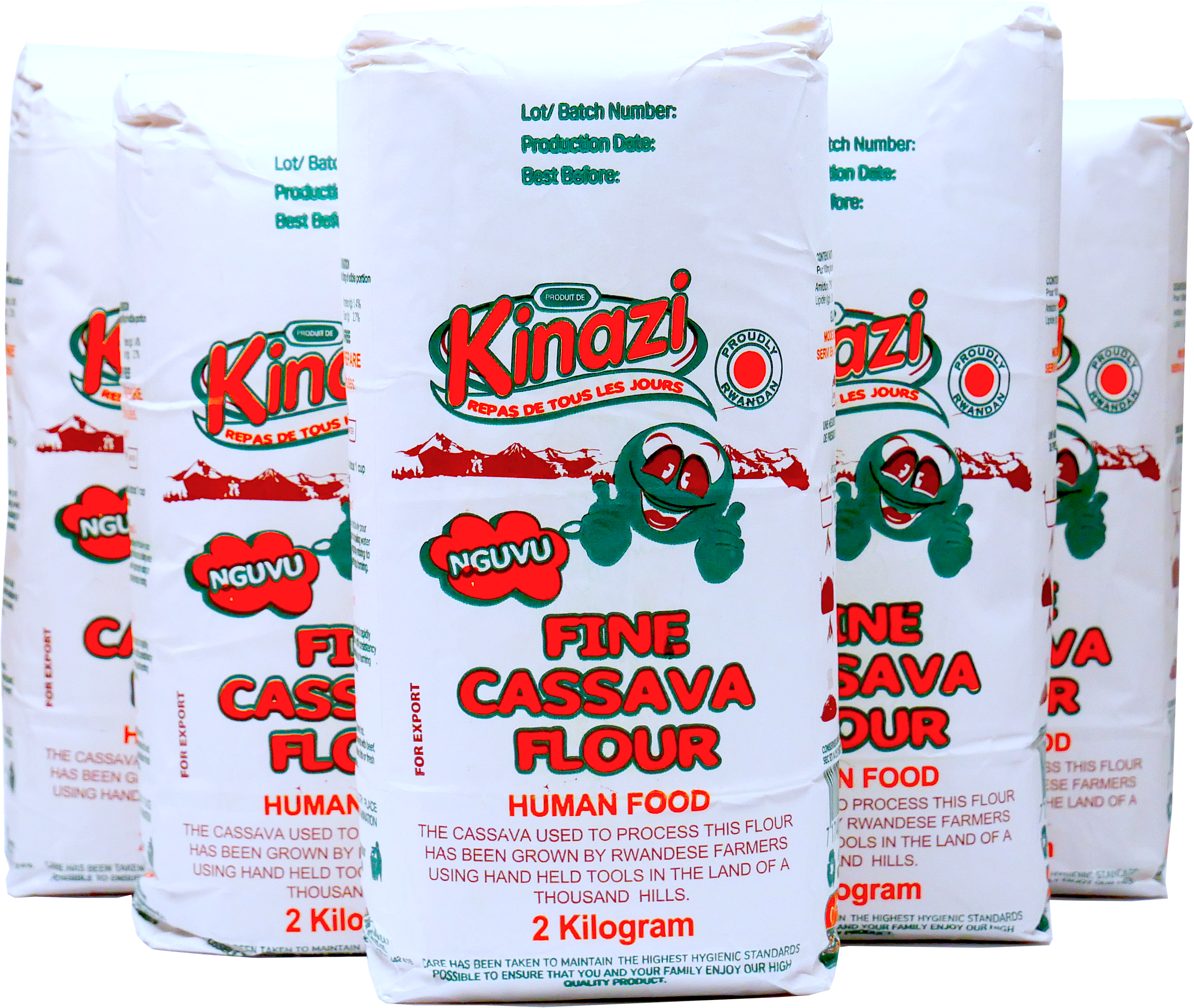 Kinazi Cassava Flour 2kg – Karibu Market