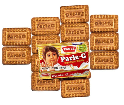 Parle G Original Gluco Biscuits,Value Pack (12 Packets of 56.4g)