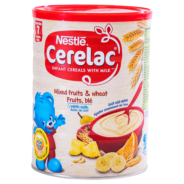 Cerelac Mixed Fruits & Wheat with Milk: 7 Months-1kg