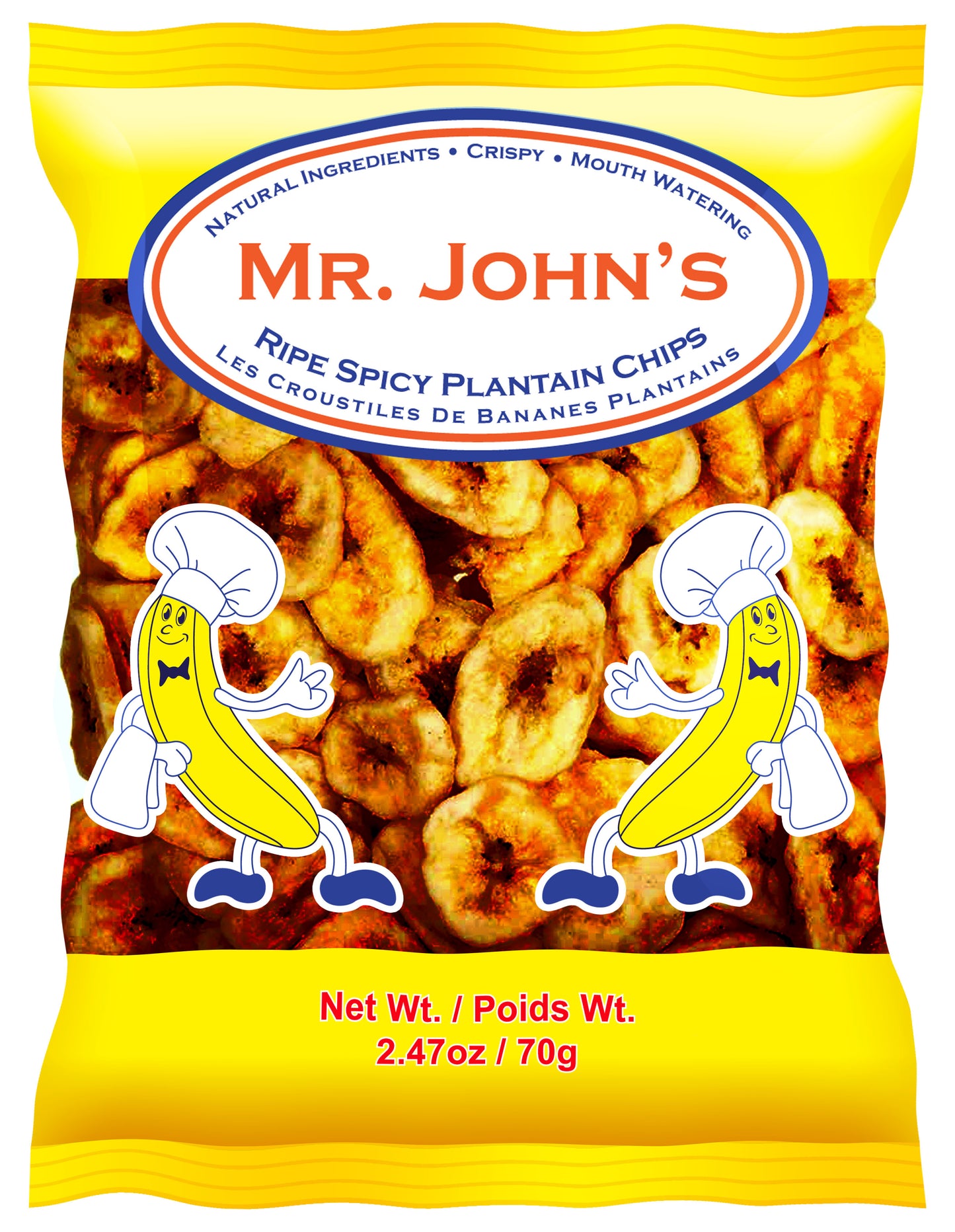 Mr.John Ripe Spicy Plantain Chips