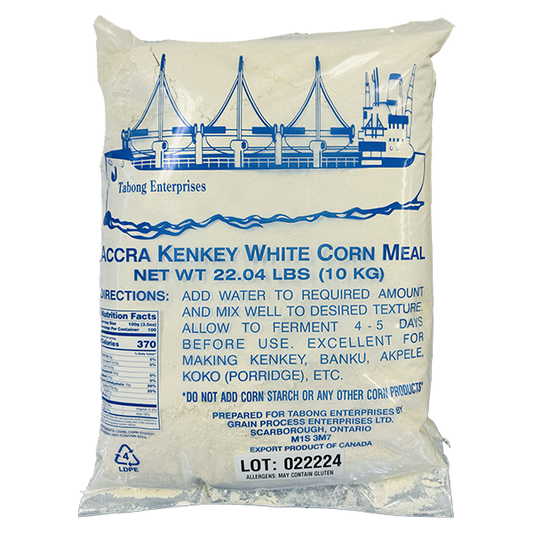 Accra Kenkey White Corn Meal 22lbs