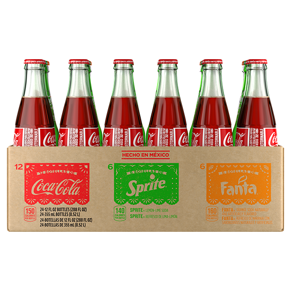 Mexican Coke Fiesta Pack 24 pack