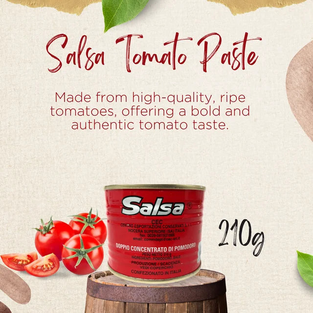Salsa Tomato Paste 200g